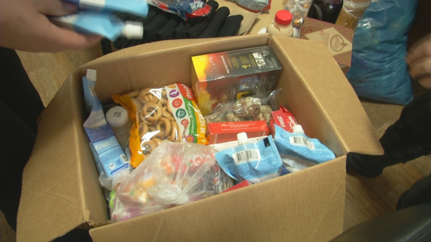 Очередная посылка в зону СВО из Киселёвска