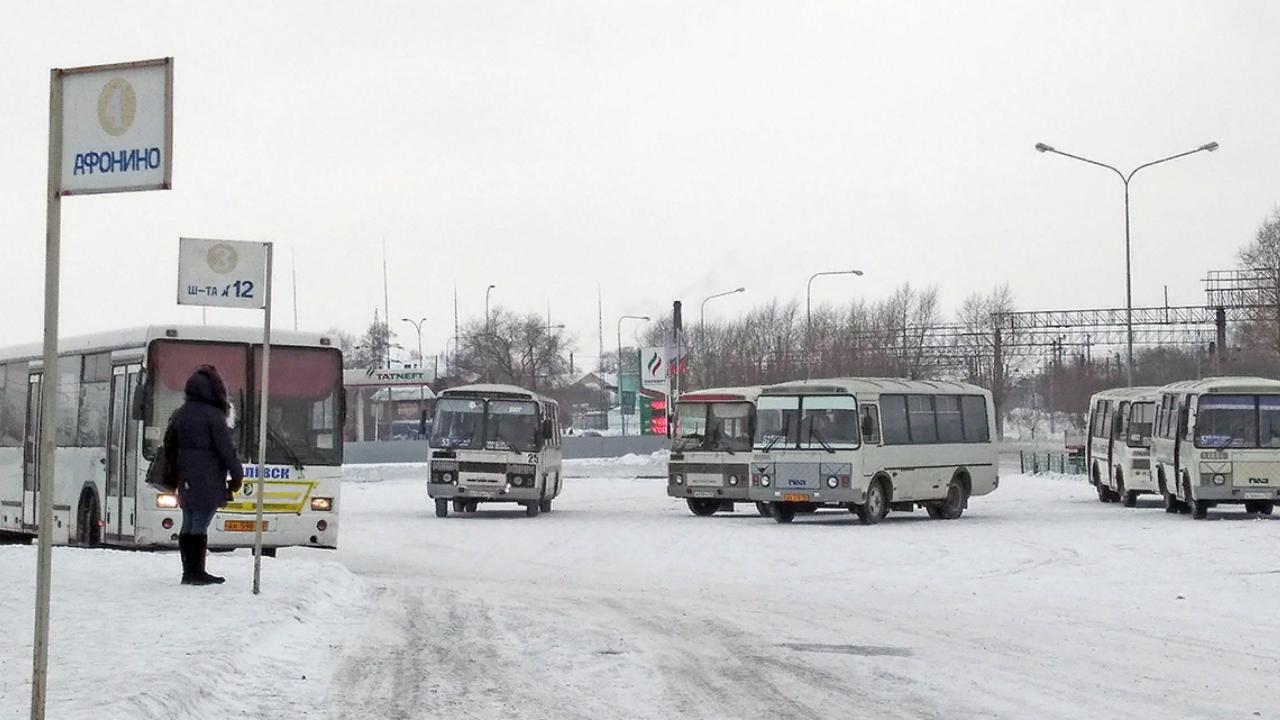 На новогодних праздниках в Киселевске изменится движения городского транспорта