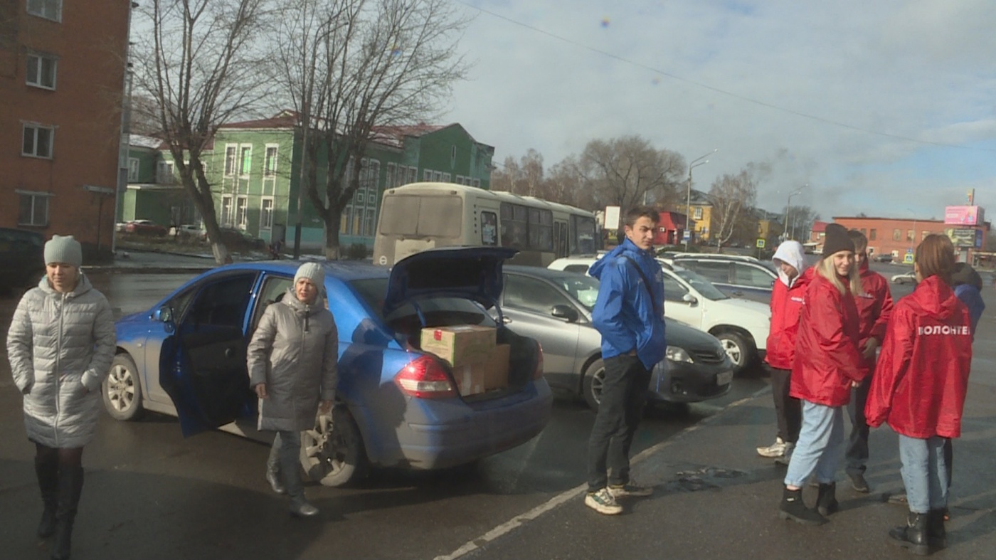 Волонтеры штаба «МЫ ВМЕСТЕ» оказывают всестороннюю помощь мобилизованным