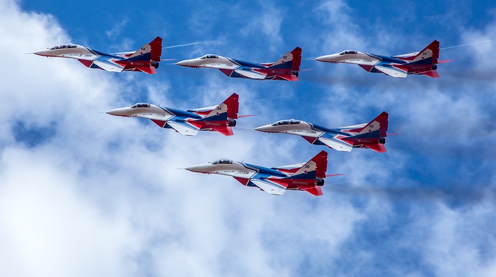 В небе над Кузбассом пролетят легендарные "Стрижи" 